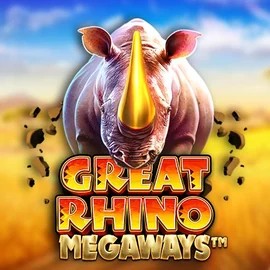 Great Rhino Megaways slot icon by Pragmatic Play, available at Pelipeto Casino